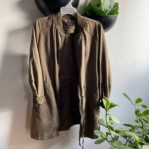 Akira thin bomber jacket